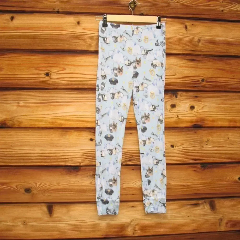 Posh Peanut Hero Law Enforcement K9 Dog Pajamas Two Piece 12